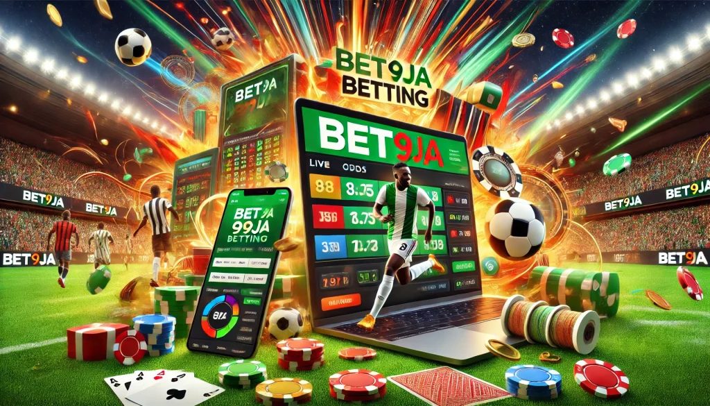 Overview of the Web Bet9Ja Nigeria Sport Betting platform 